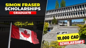 Simon Fraser University graduate scholarships