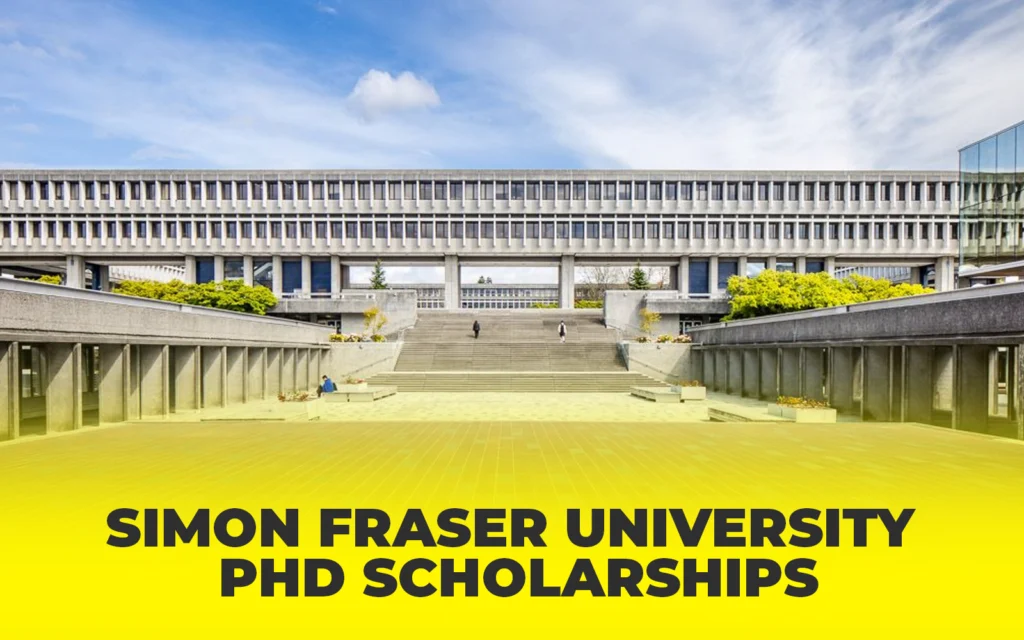 Simon Fraser University PhD scholarships