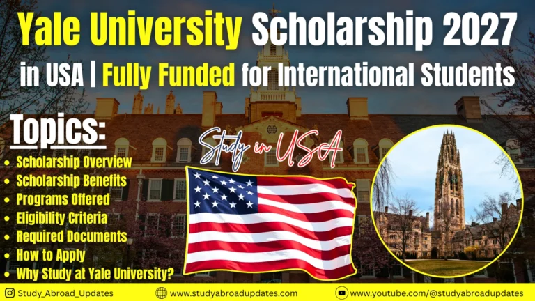 Yale University Scholarships