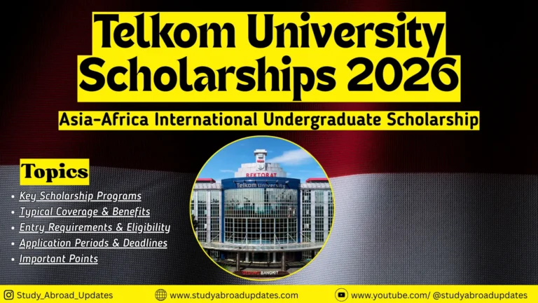 Telkom University Scholarships 2026 in Indonesia