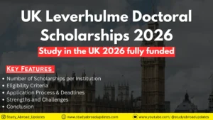 uk-leverhulme-doctoral-scholarships