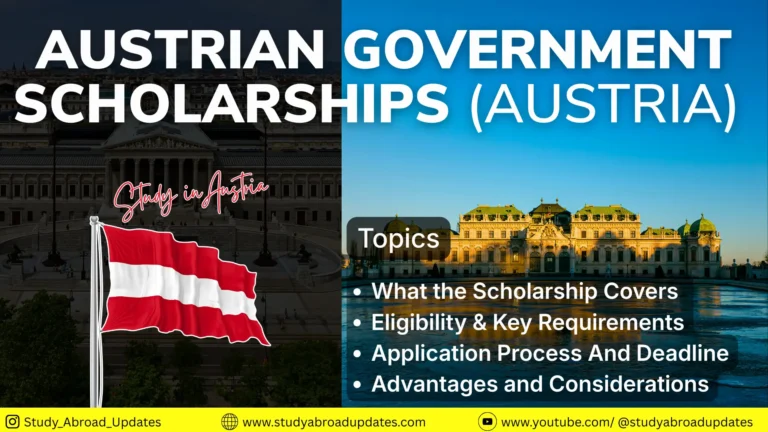 Austrian Government Scholarships