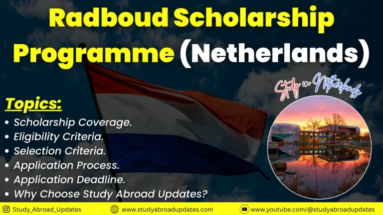 radboud-scholarship-programme