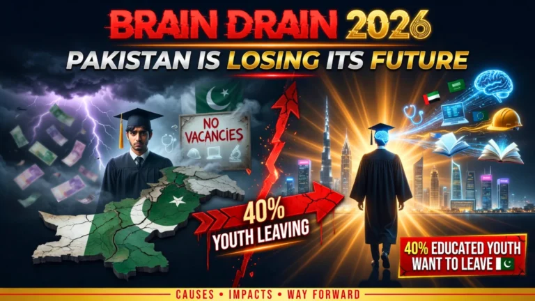 Brain Drain in Pakistan 2026 Causes, Impacts and the Way Forward