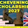 Chevening Scholarships for Pakistani Students