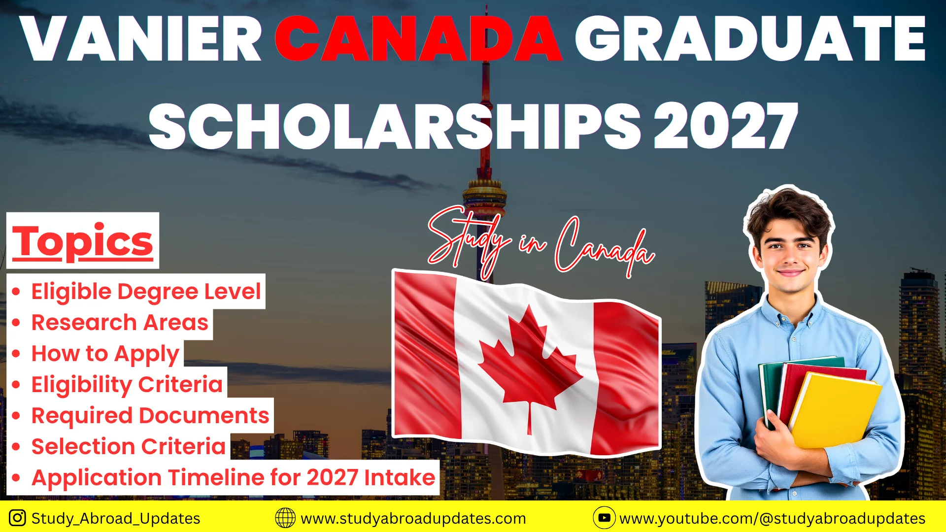 Vanier Canada Graduate Scholarships