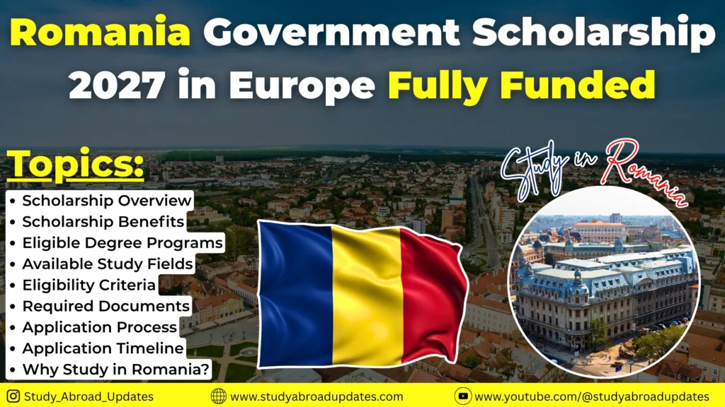 Romania Government Scholarship