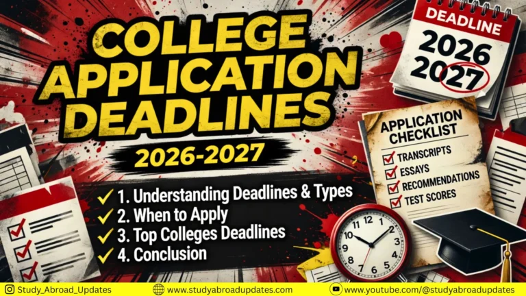 College Application Deadline