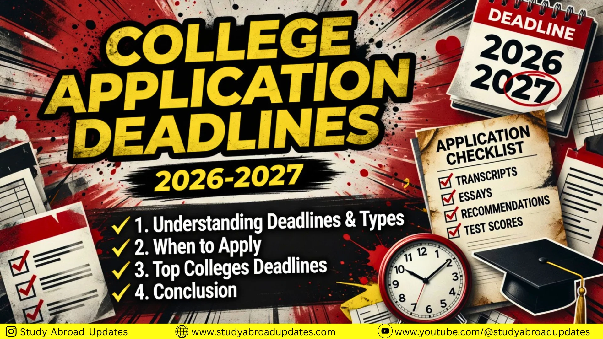 College Application Deadline