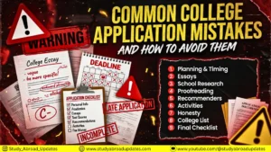 Common College Application Mistakes and How to Avoid Them