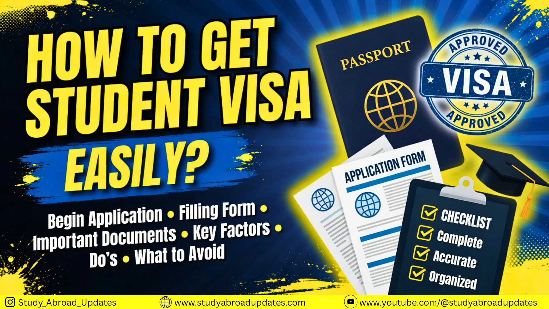 How to get Student visa easily?