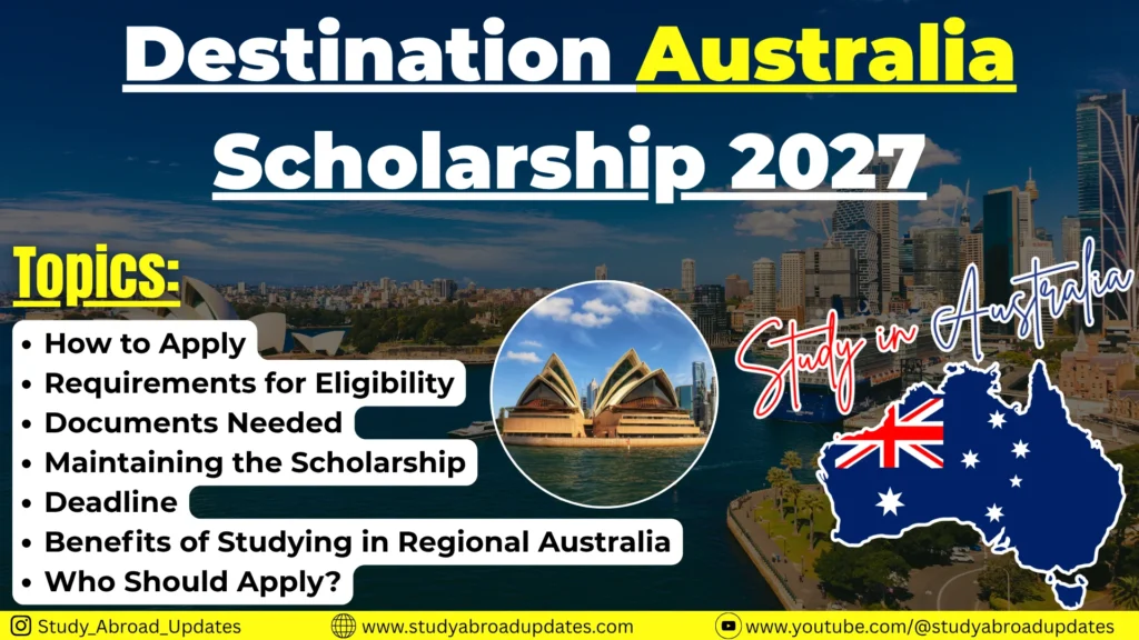 Destination Australia Scholarship 2027