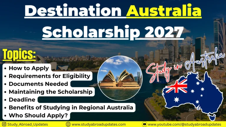 Destination Australia Scholarship 2027