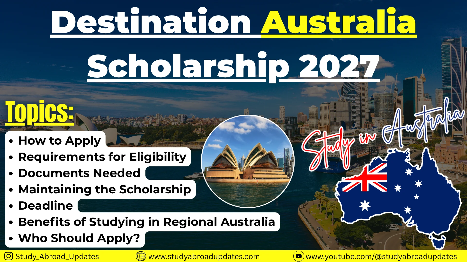 Destination Australia Scholarship 2027