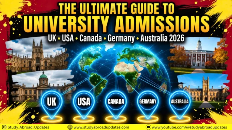 University Admissions Guide in the UK, USA, Canada, Germany & Australia in 2026