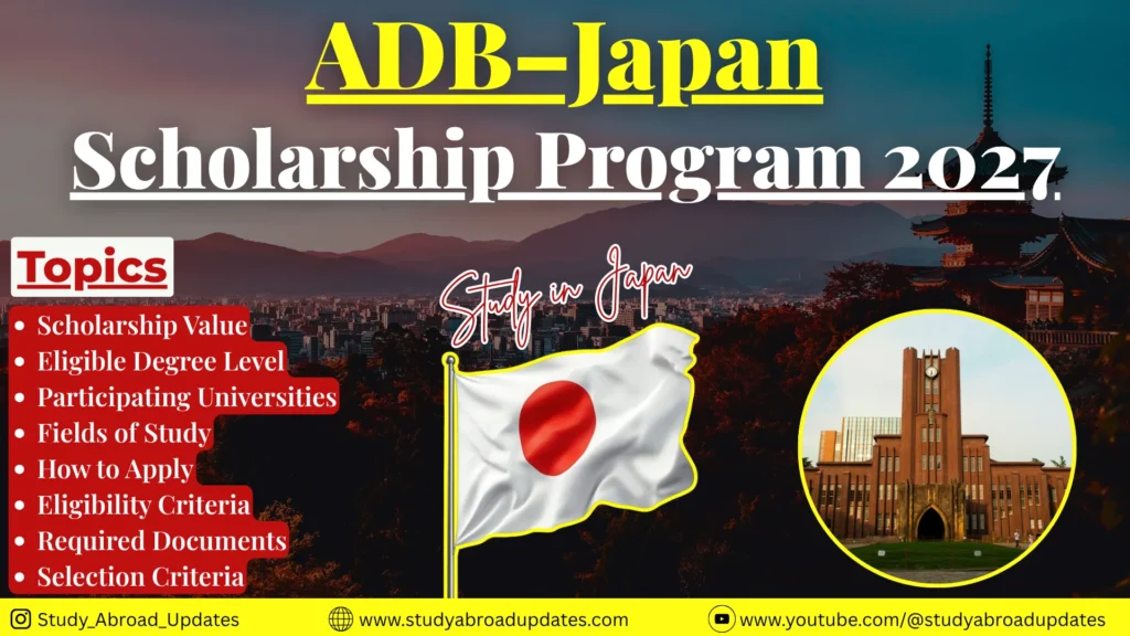 ADB–Japan Scholarship Program
