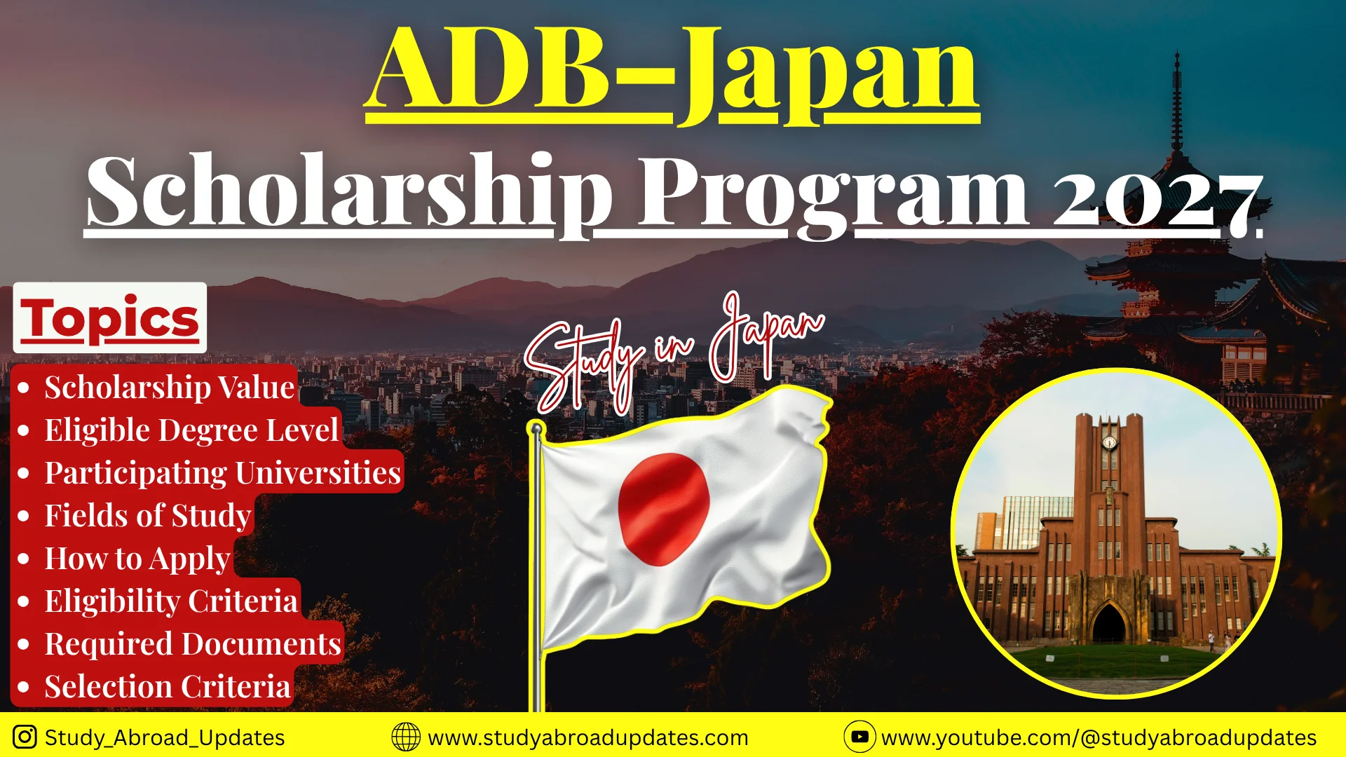 ADB–Japan Scholarship Program