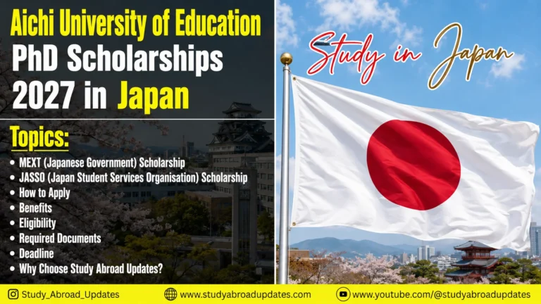 Aichi University of Education PhD Scholarships