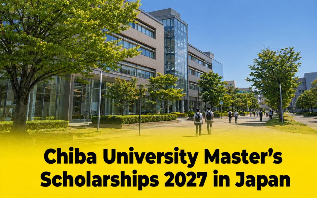Chiba University Master's Scholarships 2027 in Japan