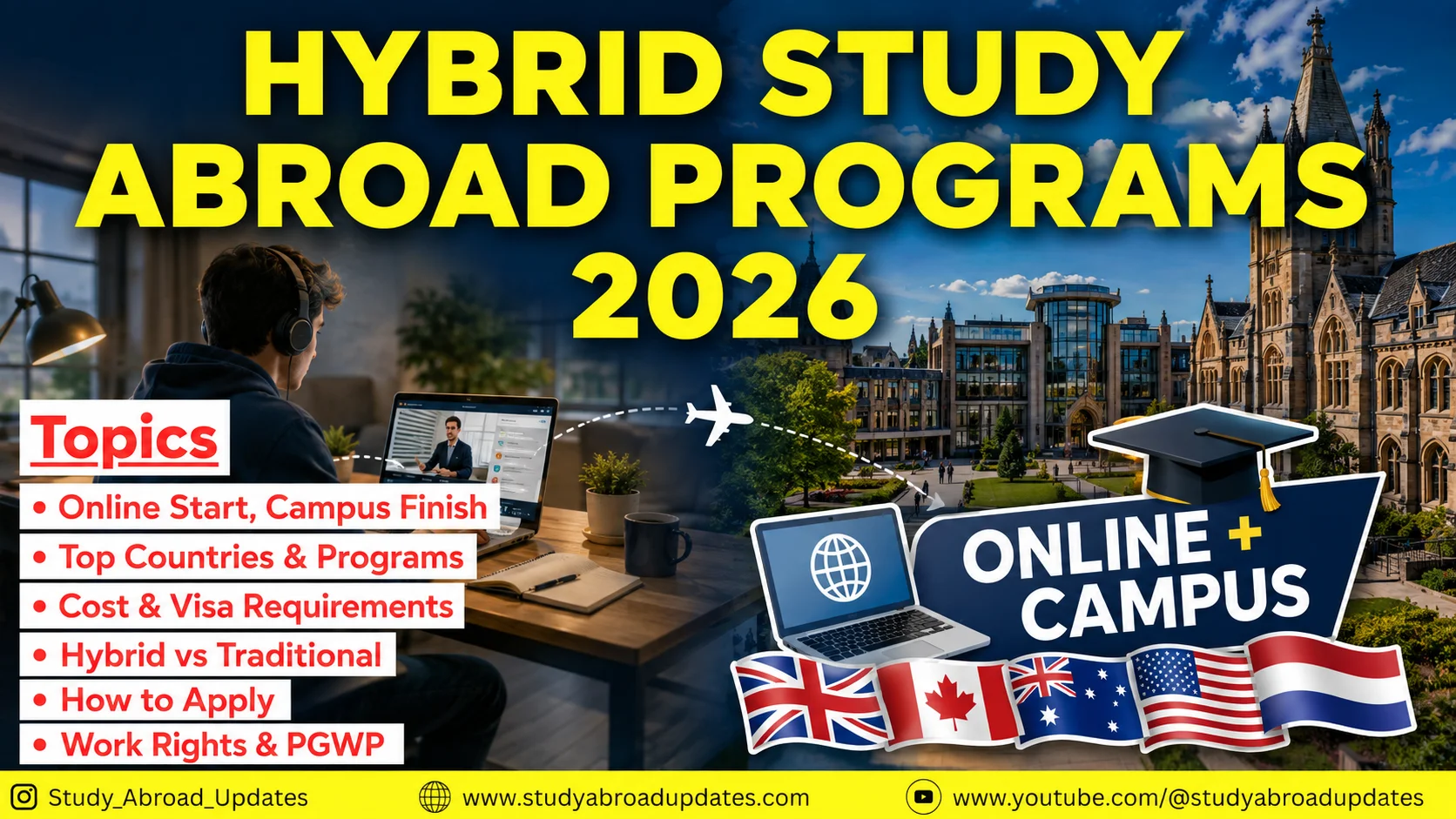 Hybrid Study Abroad Programs in 2026 Guide for Students