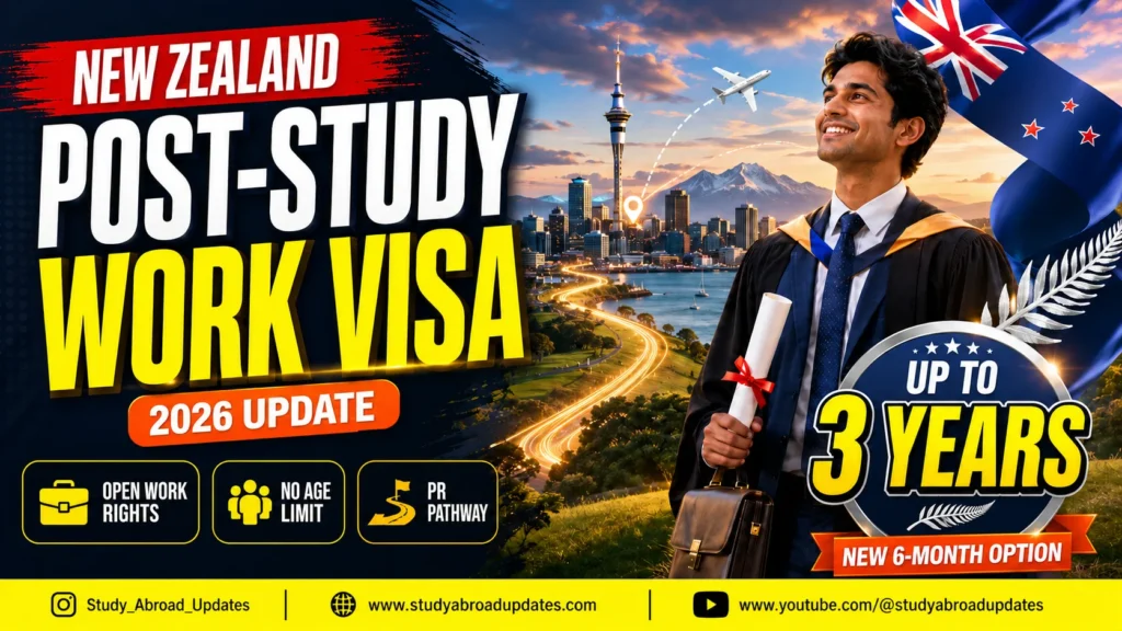 newzealand post study work visa