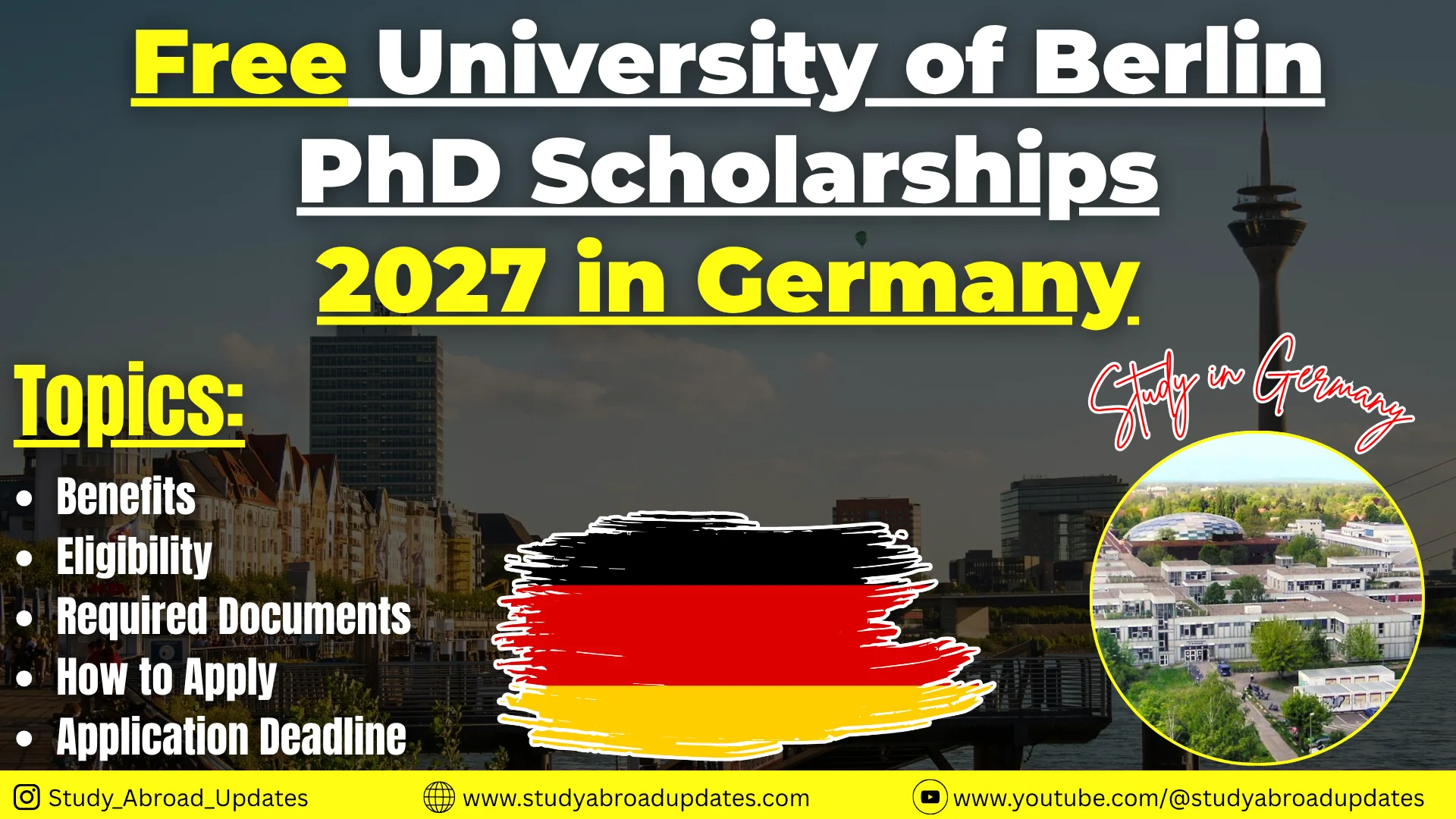 Free University of Berlin PhD Scholarships