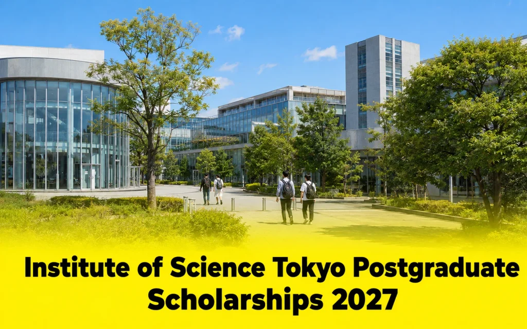 Institute of Science Tokyo Postgraduate Scholarships 2027 in Japan