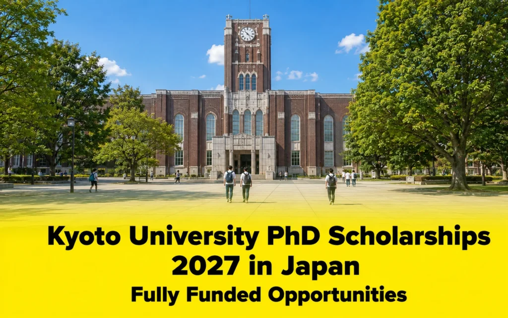 Kyoto University PhD Scholarships 2027 in Japan | Fully Funded Opportunities