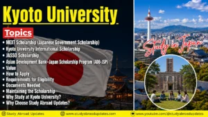 Kyoto University Postgraduate Scholarships 2027 in Japan