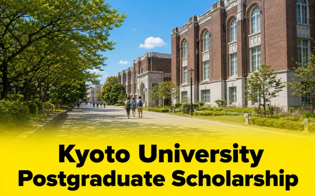 Kyoto University Postgraduate Scholarships 2027 in Japan