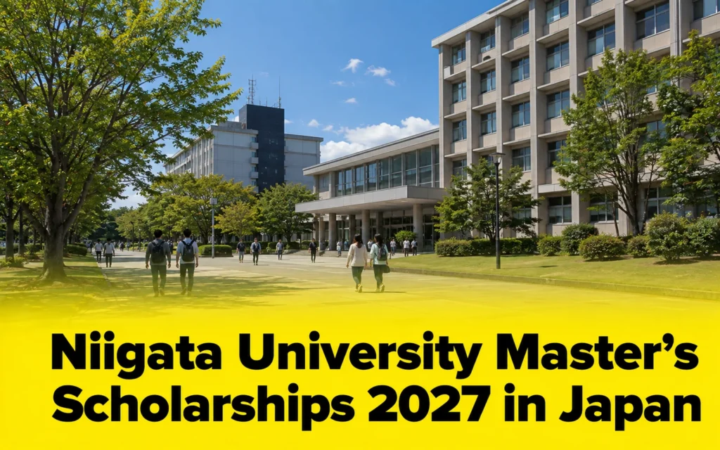 Niigata University Master's Scholarships 2027 in Japan
