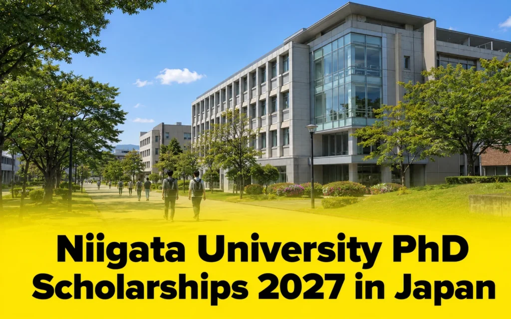 Niigata University PhD Scholarships 2027 in Japan
