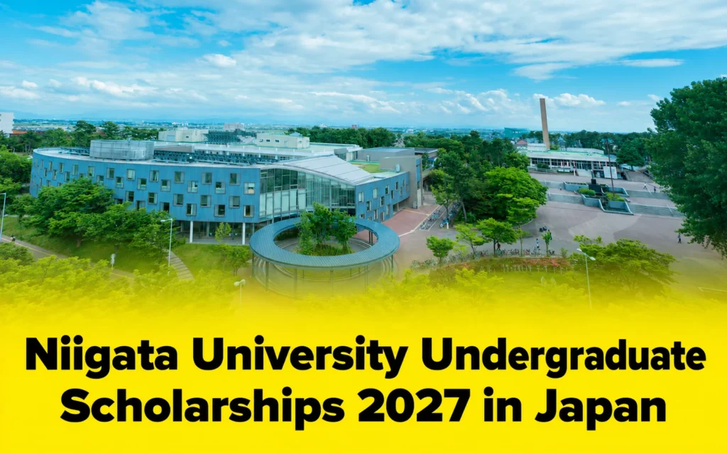 Niigata University Undergraduate Scholarships 2027 in Japan