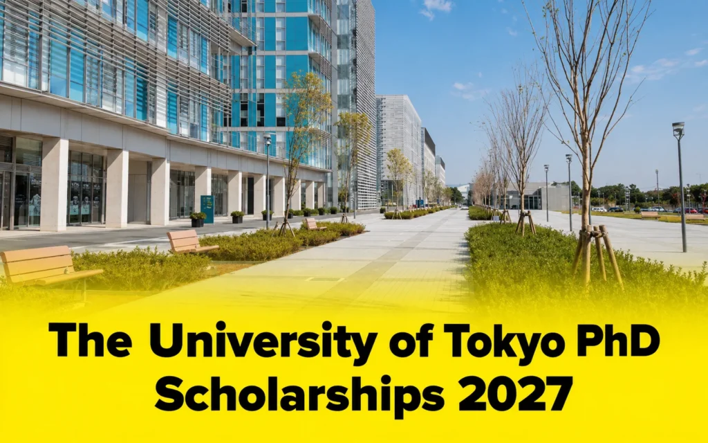 The University of Tokyo PhD Scholarships 2027 in Japan