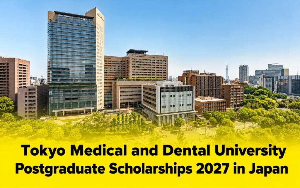 Tokyo Medical and Dental University Postgraduate Scholarships 2027 in Japan