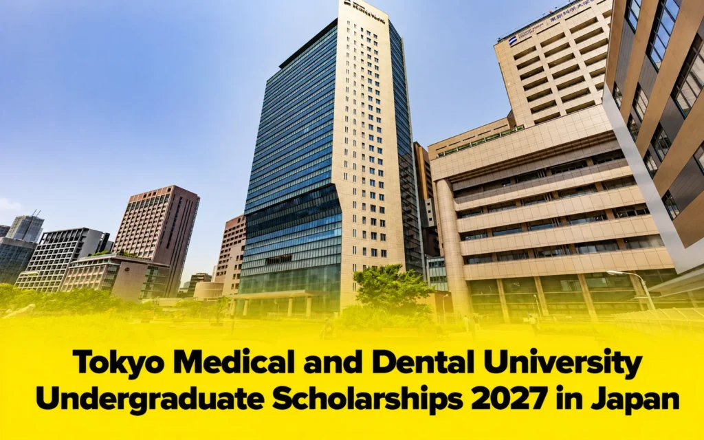 Tokyo Medical and Dental University Undergraduate Scholarships 2027 in Japan