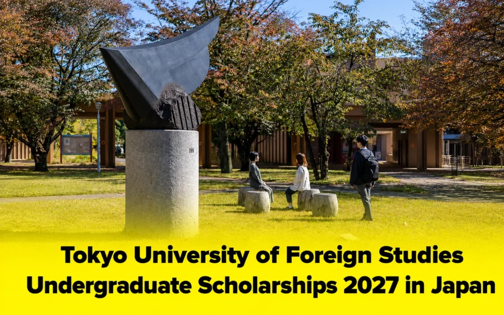 Tokyo University of Foreign Studies Undergraduate Scholarships 2027 in Japan