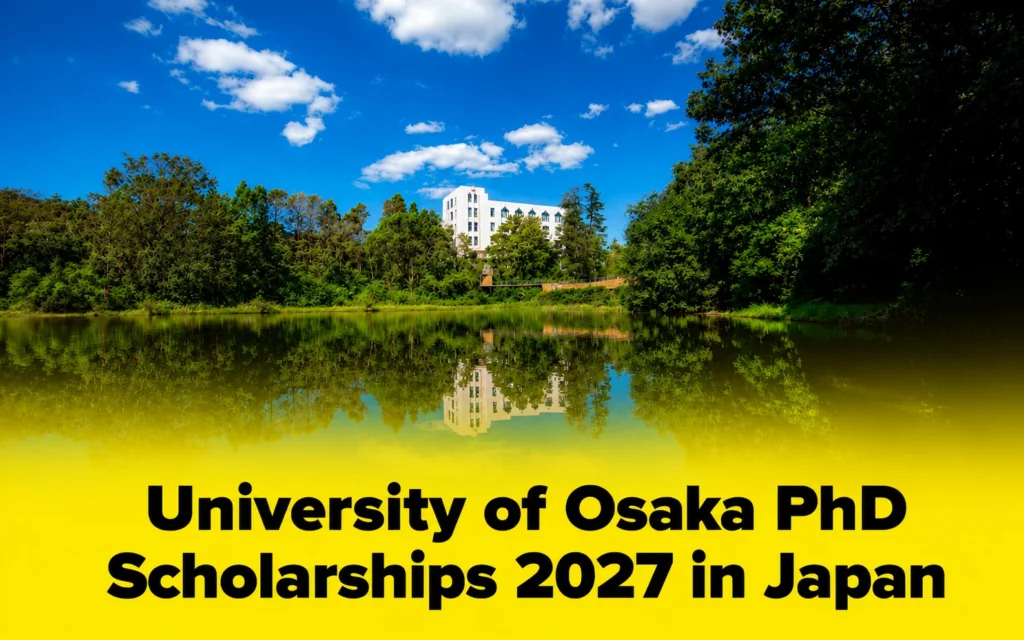 University of Osaka PhD Scholarships 2027 in Japan