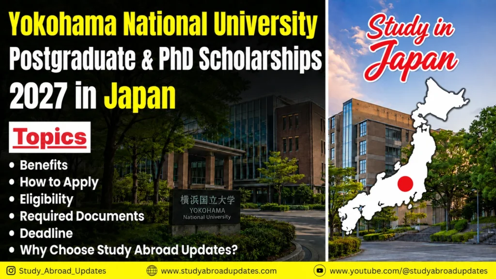 Yokohama National University Postgraduate and PhD Scholarships