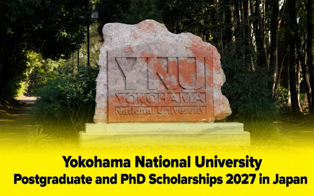 Yokohama National University Postgraduate and PhD Scholarships 2027 in Japan