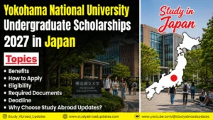 Yokohama National University Undergraduate Scholarships 2027 in Japan