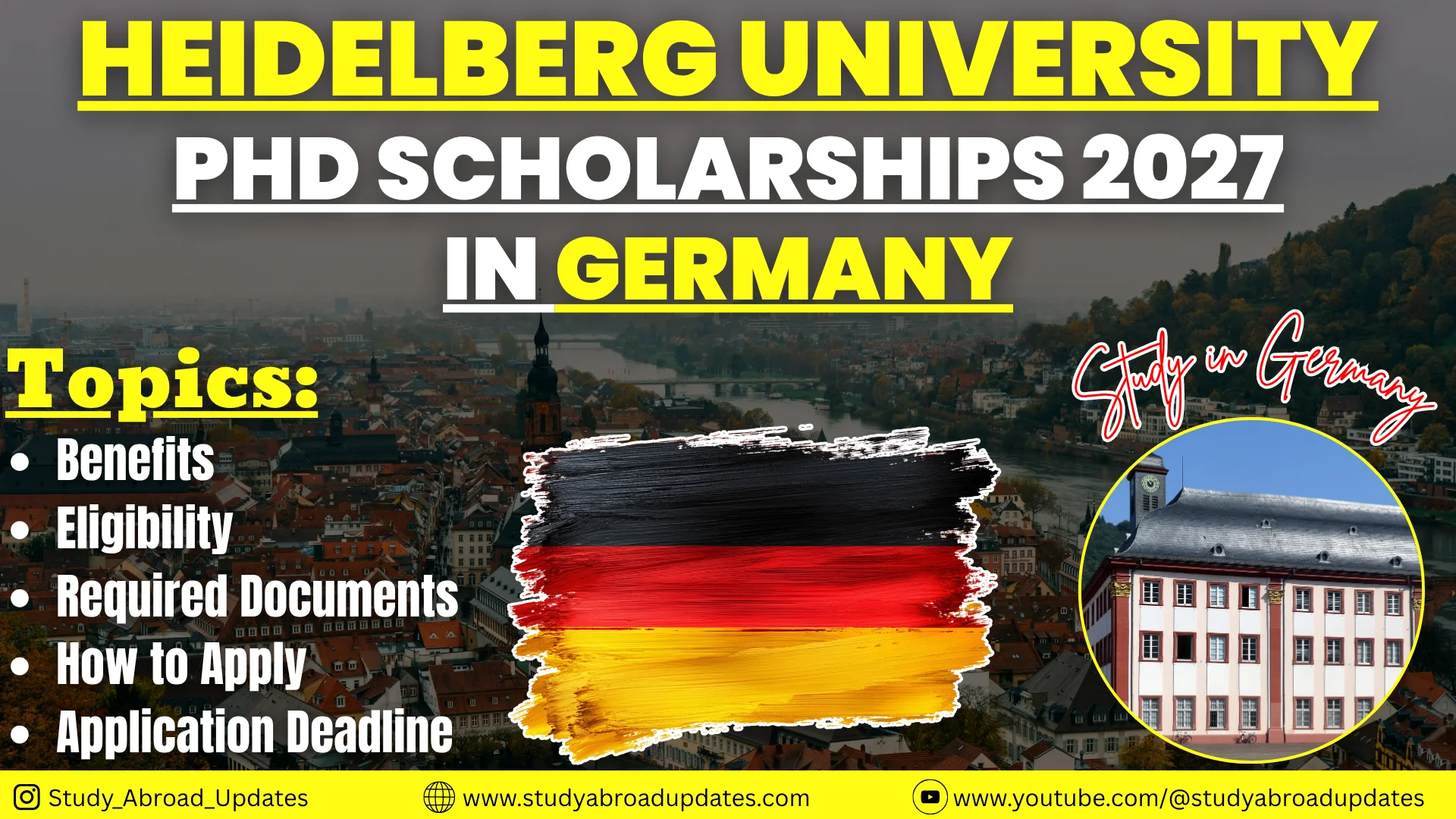 Heidelberg University PhD Scholarships
