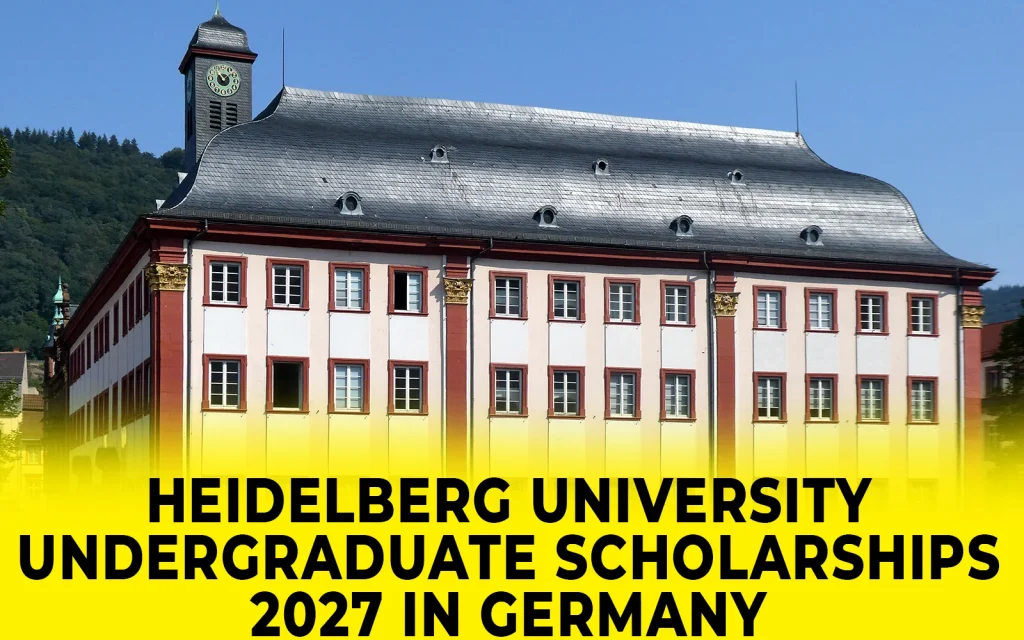 Heidelberg University Undergraduate Scholarships 2027 in Germany