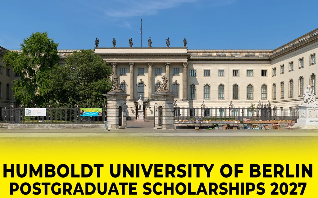 Humboldt University of Berlin Postgraduate Scholarships 2027