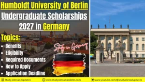 Humboldt University of Berlin Undergraduate Scholarships