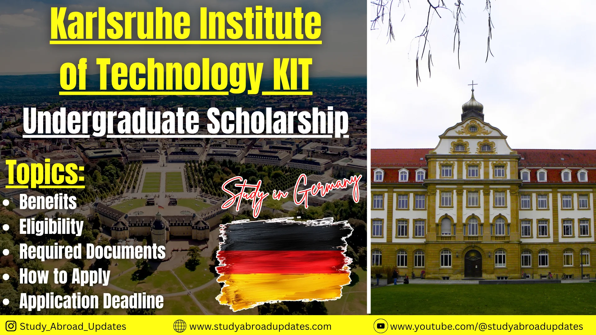 Karlsruhe Institute of Technology undergraduate scholarships