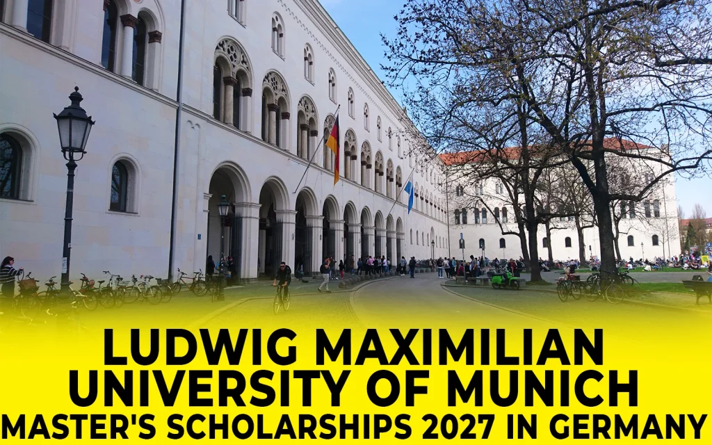 Ludwig Maximilian University of Munich (LMU Munich) Master's Scholarships 2027 in Germany