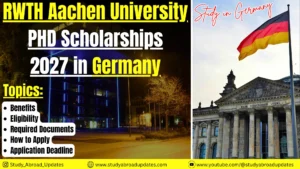 RWTH Aachen University PhD Scholarships 2027 in Germany