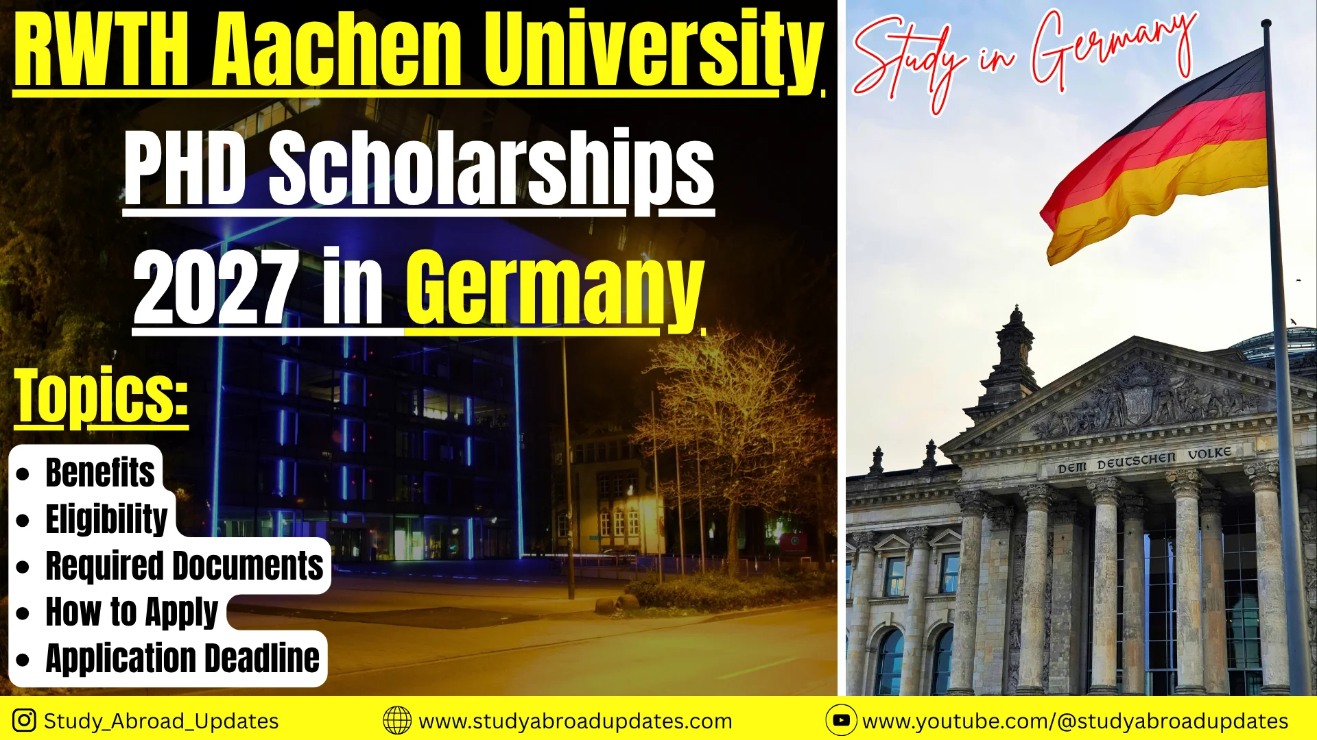 RWTH Aachen University PhD Scholarships