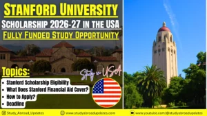 Stanford University 2026–27 in the USA – Fully Funded Study Opportunity